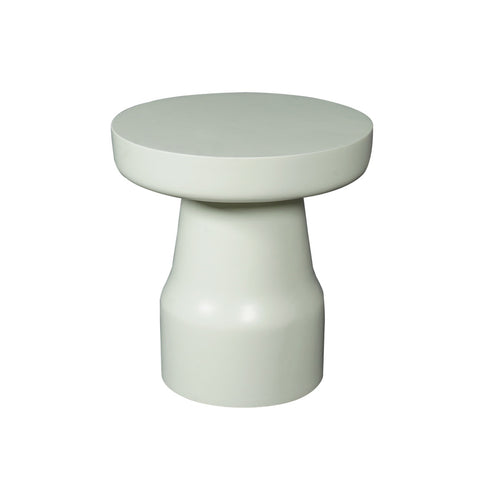 StarFurn Bijzettafel Drum - Rond Groen Hout - 40x40x42cm