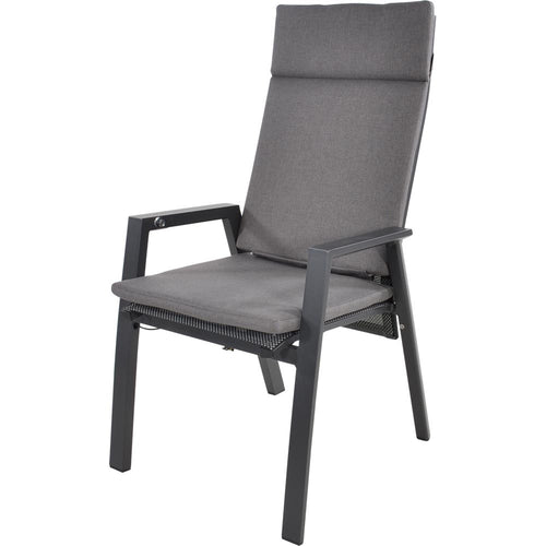 Lesli Living bistrostoel Amir - grijs - 59,5x70x112cm