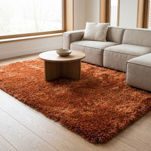 DÉJA Living Vloerkleed Lavar Mix - Oranje Stof - 240x340cm
