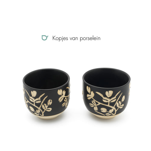Bredemeijer - Giftset Sichuan 1L + 2 porseleinen mokken - vtwonen shop