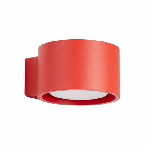 Sollux Lighting Wandlamp MODO 1 rood Gx53 - 10x12x6cm