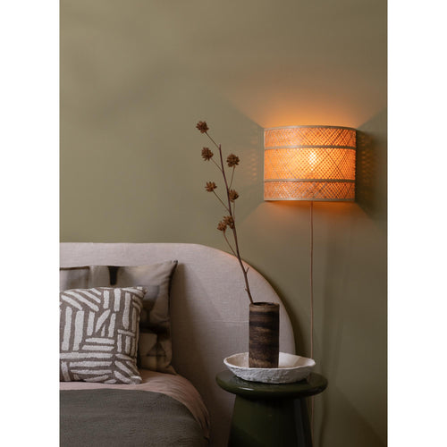 GOOD&MOJO wandlamp LANGKAWI - bruin - Ø32cm - vtwonen shop