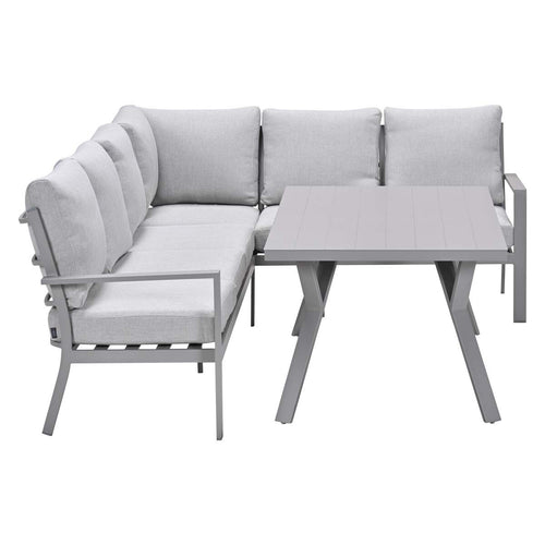Garden Impressions lounge dining set Senja valley sand - 3-delig rechts - vtwonen shop
