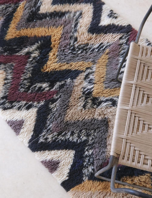 AFK Living vloerkleed Berber - handgemaakt - Wol - 81 x 312 cm - vtwonen shop