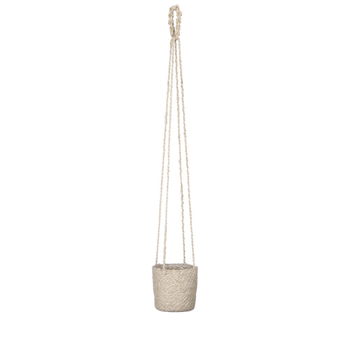 Mica Decorations Atlantic Plantenmand - Set van 2 - H16 x Ø16 cm - Crème - vtwonen shop