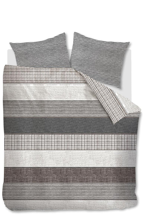 Riviera Maison dekbedovertrek Tailor - 240x200/220 cm - antraciet