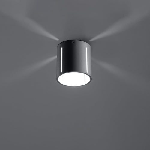 Sollux Lighting Plafondlamp INEZ grijs - 10x10x10cm