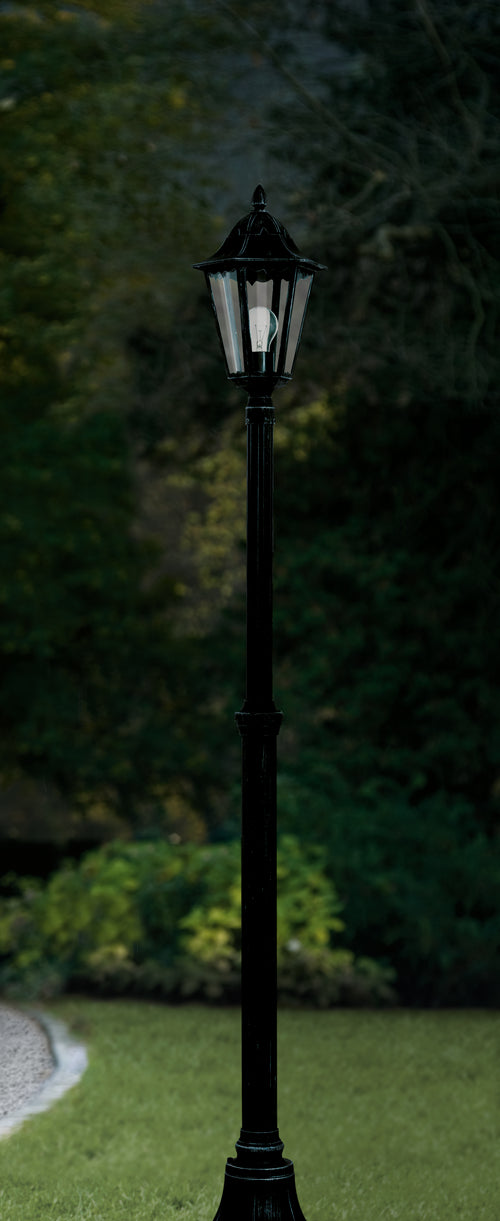 EGLO staande lamp buiten Navedo - e27 - 200 cm - zwart