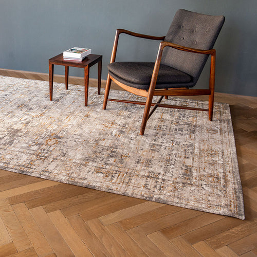 Louis De Poortere vloerkleed Suleiman Grey - beige - 240x340cm - vtwonen shop