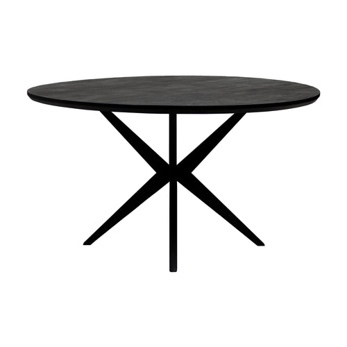 Kick eettafel Havard - 140cm - Zwart - vtwonen shop