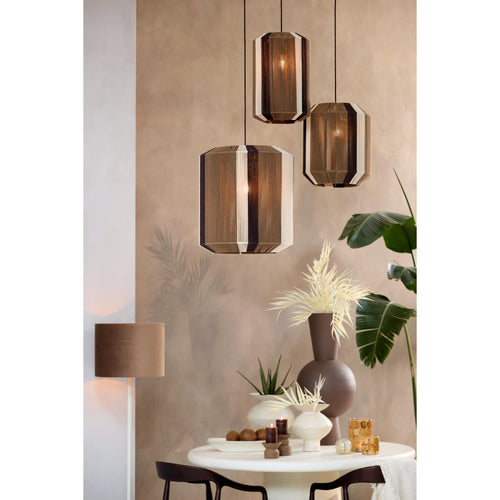 Light & Living hanglamp Kozana - bruin - Ø30cm - vtwonen shop