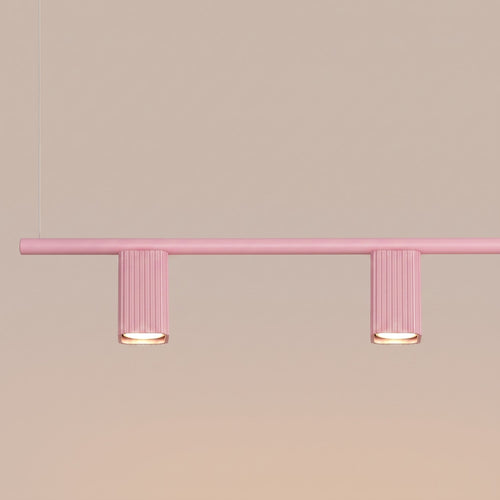 Sollux Lighting Kroonluchter RAYO 4 roze - 122x6x208cm