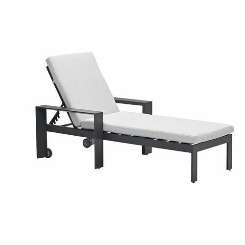 Garden Impressions ligbed Malakka - donker grijs - vtwonen shop