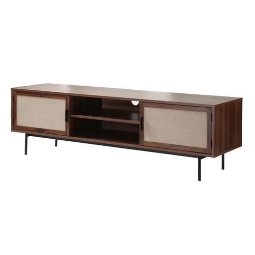 Calicosy - JETSON TV-meubel - Donker hout - 39,5x140x45 cm