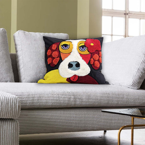 Kare Design Kussen basset hond
