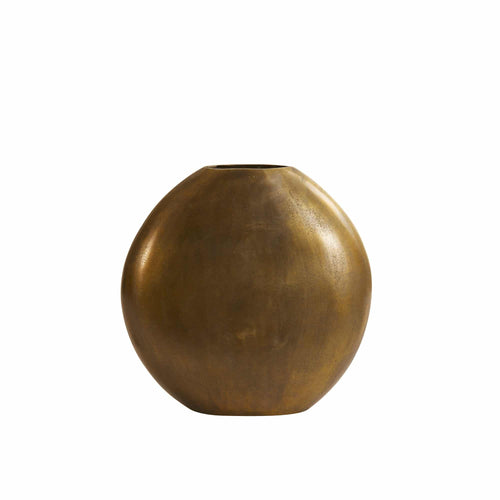 Light & Living vaas Positano - brons - 42x7x42cm - vtwonen shop