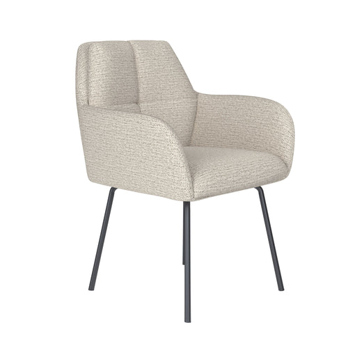 Housecraft Living Pete Eetkamerstoel Metaal Off-White - Beige