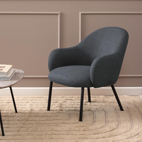 Rebellenclub Fauteuil Lavina - Donker Grijs - vtwonen shop