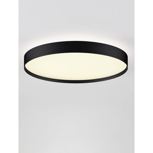 Nova Luce ROI Inbouw plafondlamp Sandy Black Triac dimbare LED 48W 3724lm 2700-3000K CCT