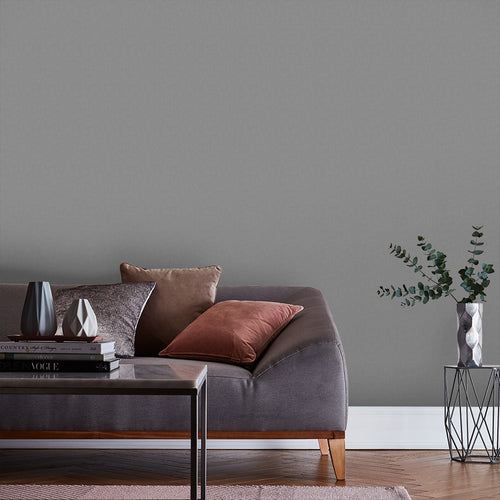 Graham & Brown Gunmetal Grey - Matte Muurverf - 4L