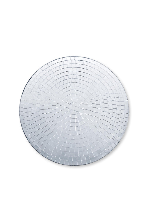 vtwonen - Wandspiegel Mozaïek - Rond - Transparant - 30cm - vtwonen shop