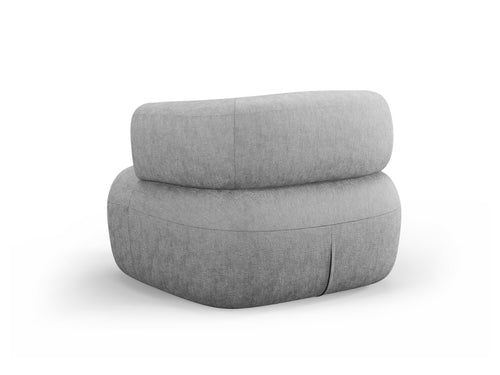 Micadoni - Fauteuil "Jenny" chenille, geld - 88x90x73cm