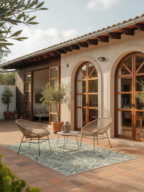 AFK Living vloerkleed Riviera - voor binnen en buiten - groen - 200 x 290 cm
