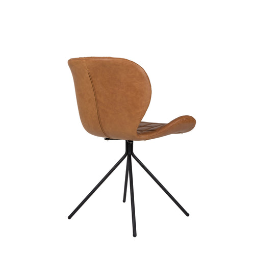 Zuiver OMG LL Eetkamerstoelen Bruin - Set van 2