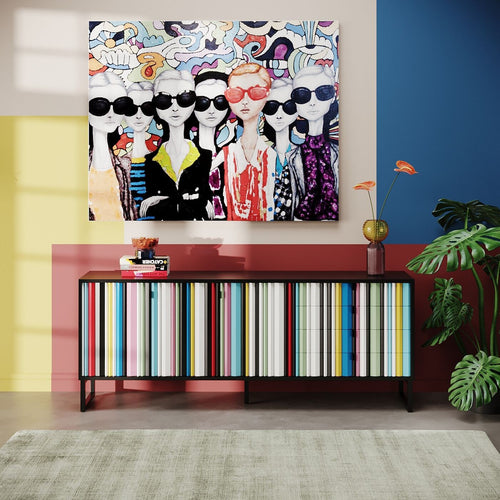 Kare Design Dressoir Concertina Colore - vtwonen shop