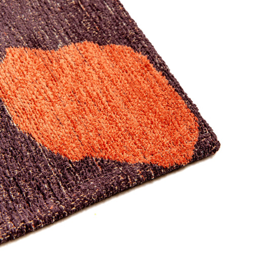 Lola&Moi vloerkleed Pink In Pool - rood - 240x340cm - vtwonen shop