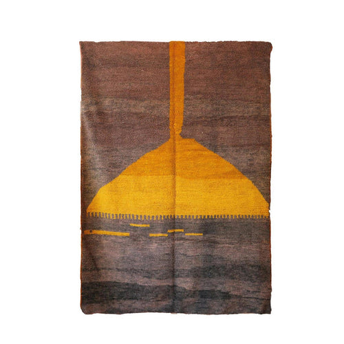 AFK Living vloerkleed Berber - handgemaakt - Wol - 80 x 240 cm