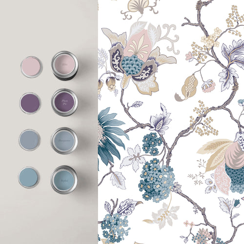 Graham & Brown Vliesbehang - Bordado Dusk - 10mx52cm - vtwonen shop