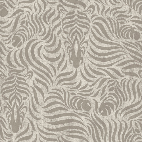 Sanders & Sanders behang zebra's grijs - 53 cm x 10 m - 640517