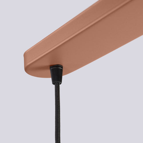 Sollux Lighting Hanglamp HALO 3L mokka - 40x6x120cm