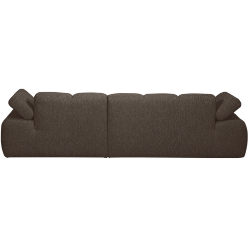 WOOOD chaise longue rechts Mojo - Bouclé - Bruin Melange - vtwonen shop