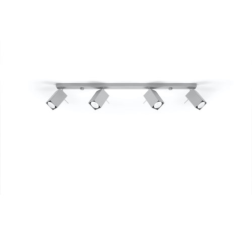 Sollux Lighting Plafondlamp MERIDA 4L grijs - 80x6x16cm