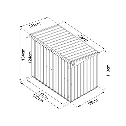 Home Deluxe Afvalbak BASURA M 2 x 240L - vtwonen shop