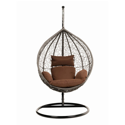 Home Deluxe Hangstoel CIELO Bruin - vtwonen shop