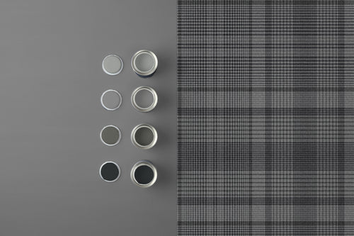 Graham & Brown Vliesbehang - Heritage Plain Charcoal