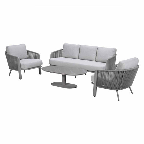 Garden Impressions Loungeset Ryan 4-delig - taupe