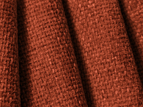 Cosmopolitan Design Uitklapbare hoekbank links met opbergdoos Matera 4-zits, chenille, terracotta - 173x253x86cm