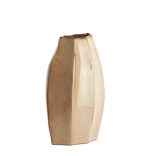 Light & Living vaas Chiado - bruin - 25.5x21.5x42.5cm