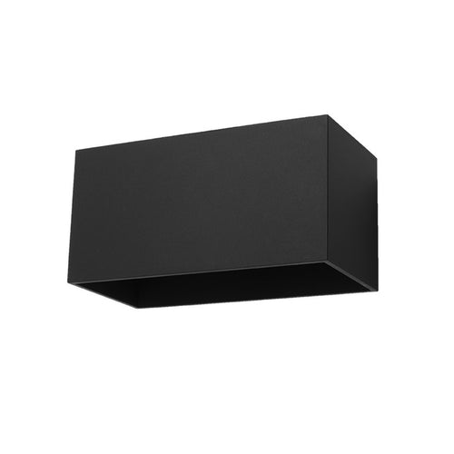 Sollux Lighting Wandlamp QUAD MAXI zwart - 20x12x10cm