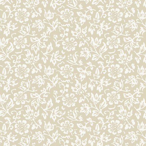 Laura Ashley Vliesbehang - Sweet alyssum twine