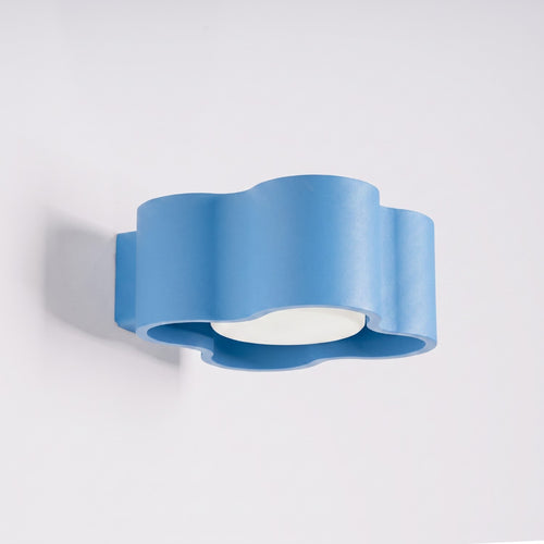 Sollux Lighting Wandlamp OVIO azuurblauw Gx53 - 12x14,5x6cm