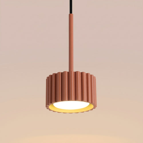 Sollux Lighting Hanglamp AURA 1 rode oker Gx53 - 10x10x125cm