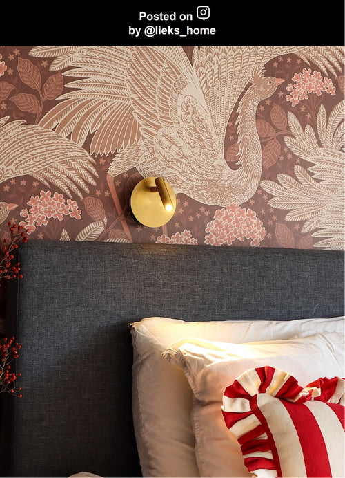 Lucide bedlamp JOLIJN - Geïntegreerde LED - Mat Goud / Messing - vtwonen shop