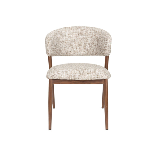 Housecraft Living Patti Eetkamerstoelen Gemêleerd Bruin - Set van 2