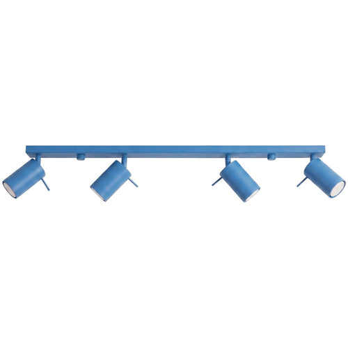 Sollux Lighting Plafondlamp RING 4L azuur - 80x6x16cm