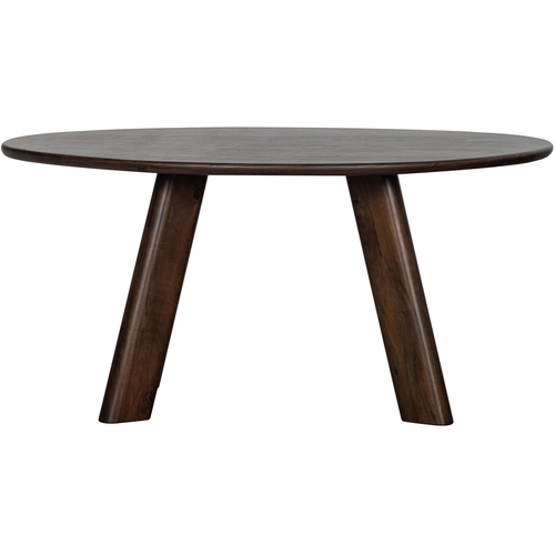 BePureHome eetkamertafel Roundly - Mangohout - Walnoot - 76x160x110 - vtwonen shop